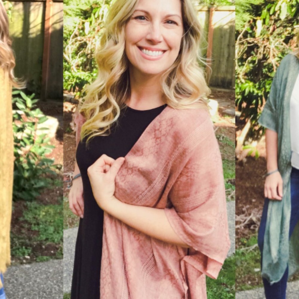 Tribal Woven Kimono - Copper